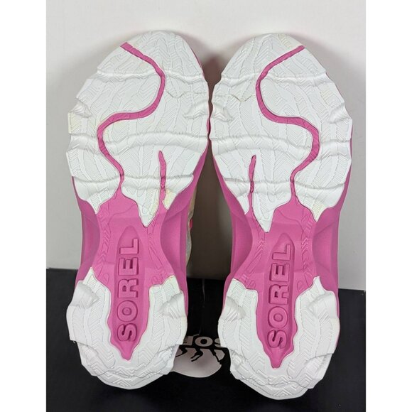 Sorel Women's Sz 7.5 Kinetic Breakthru Tech Lace Fuchsia Fizz Pink Sneaker Shoes - Picture 8 of 8